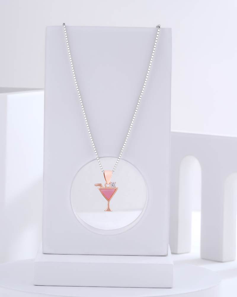 Silver Pendant Cheers