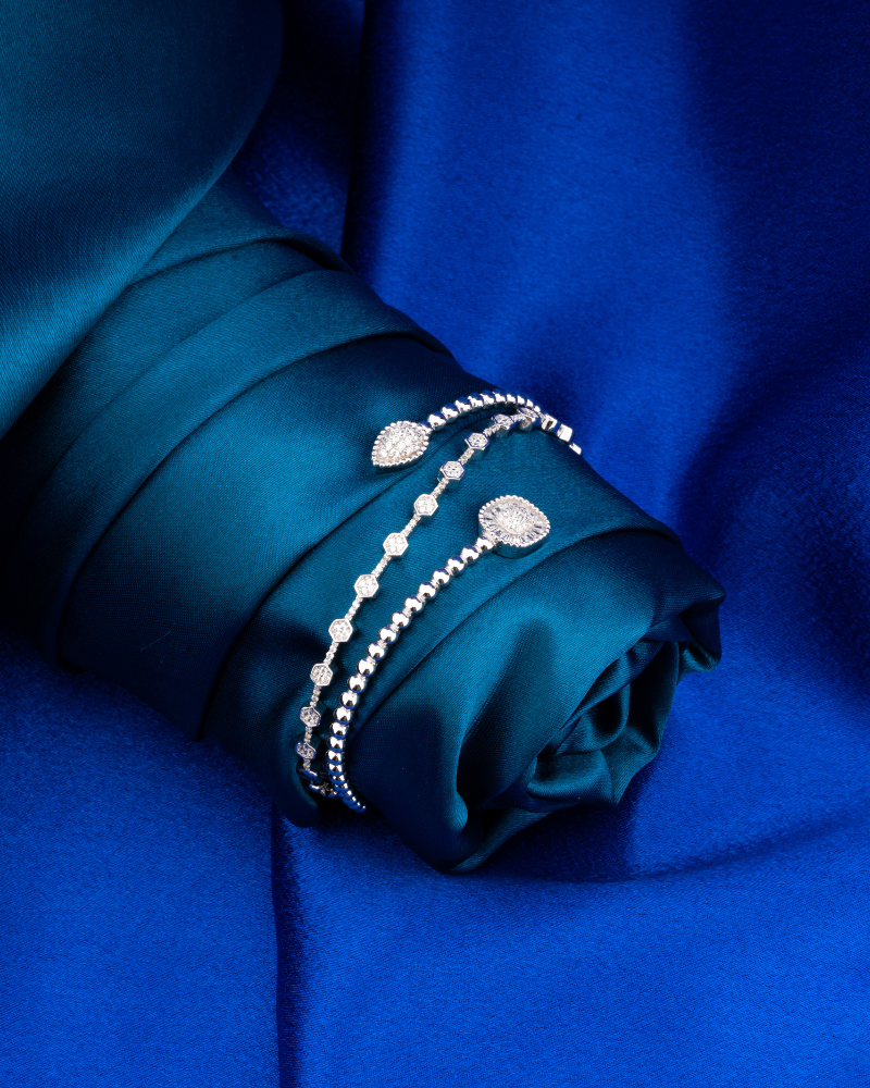 Crystal Glide Adjustable Bracelet
