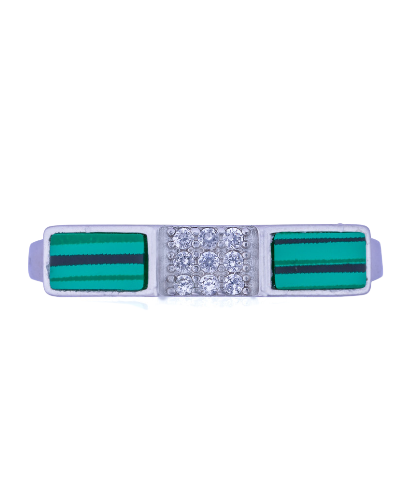 Serene Beauty silver ring