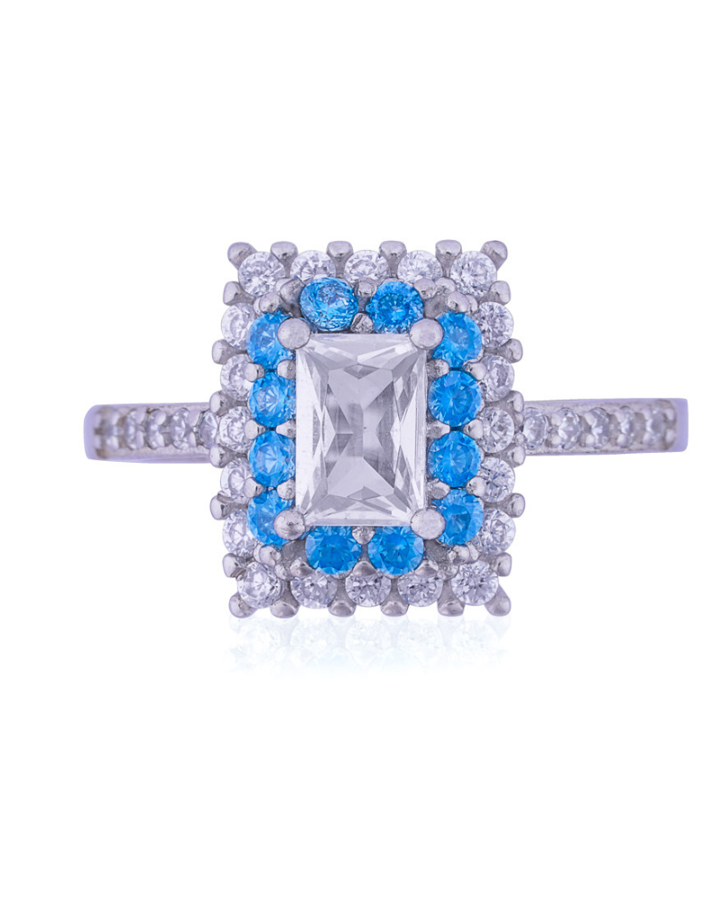 Silver Serenity Ring
