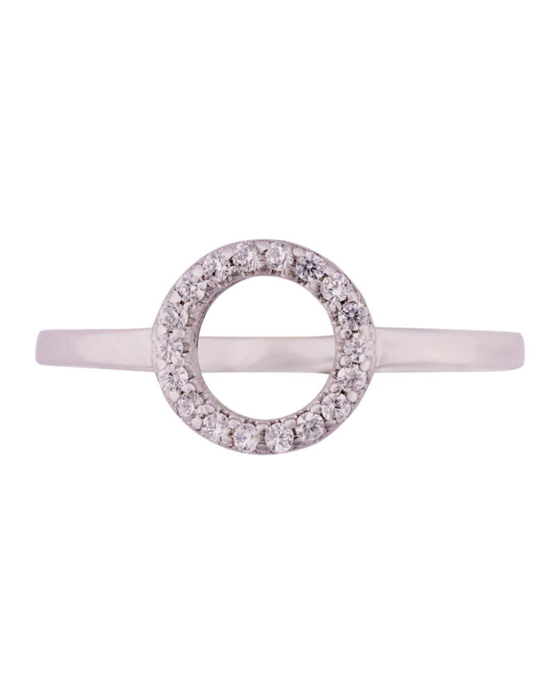 Simplistic Charm Ring