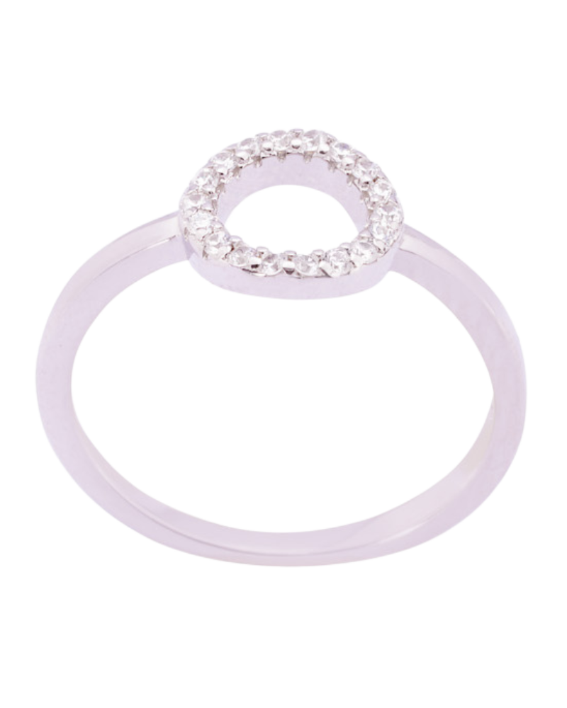 Simplistic Charm Ring