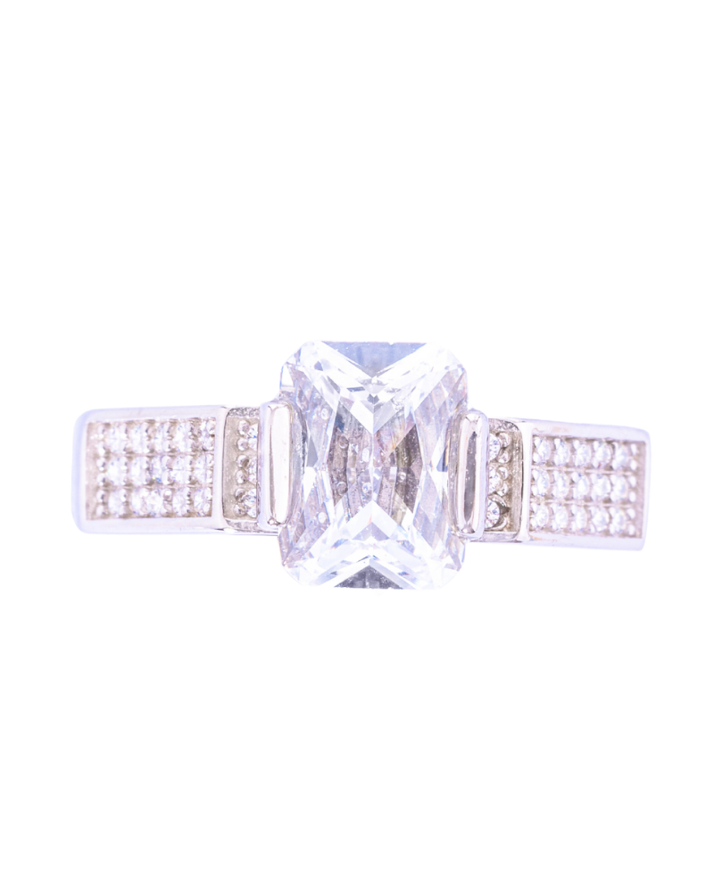 Silver Skin-Friendly Ring