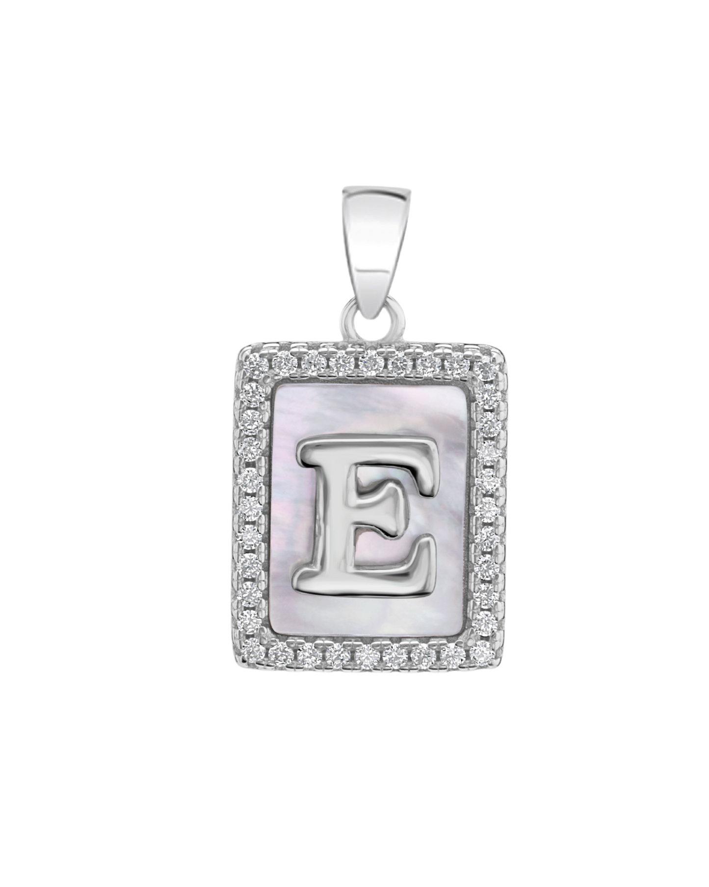 Floral Motif Crystal Pendant