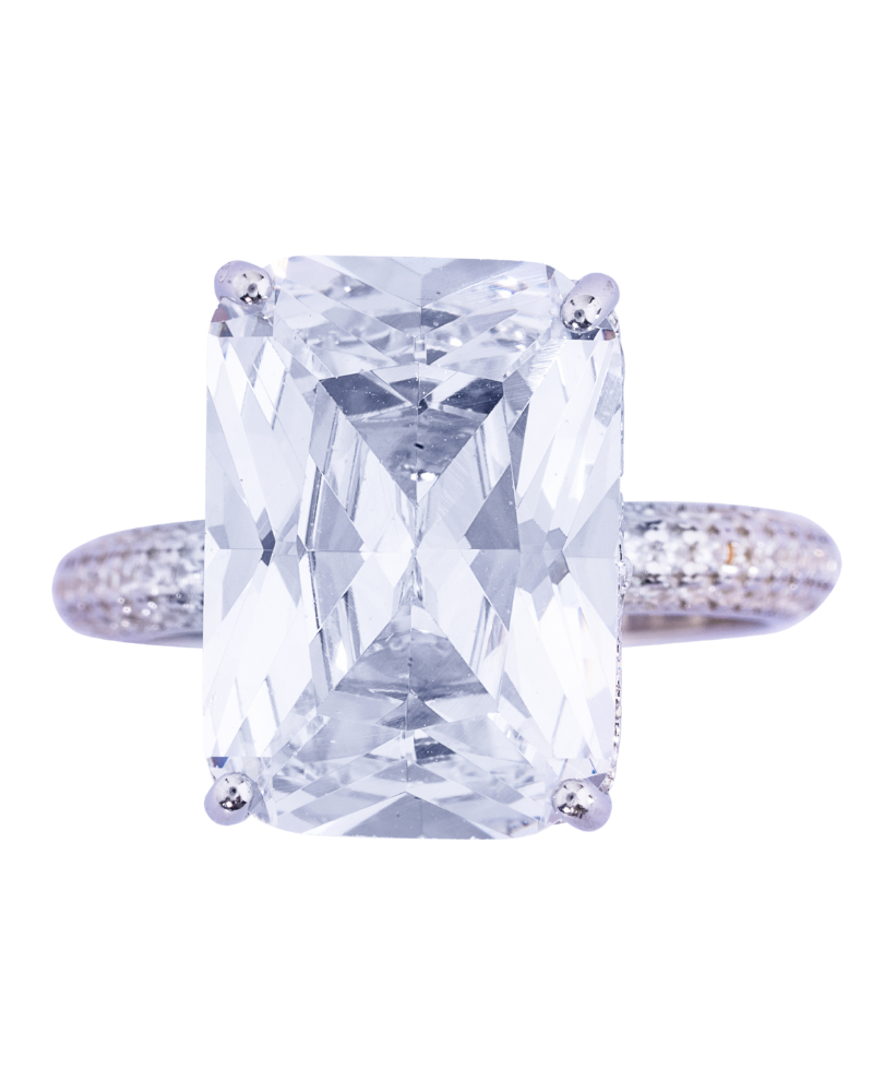 Silver Skin-Friendly Ring