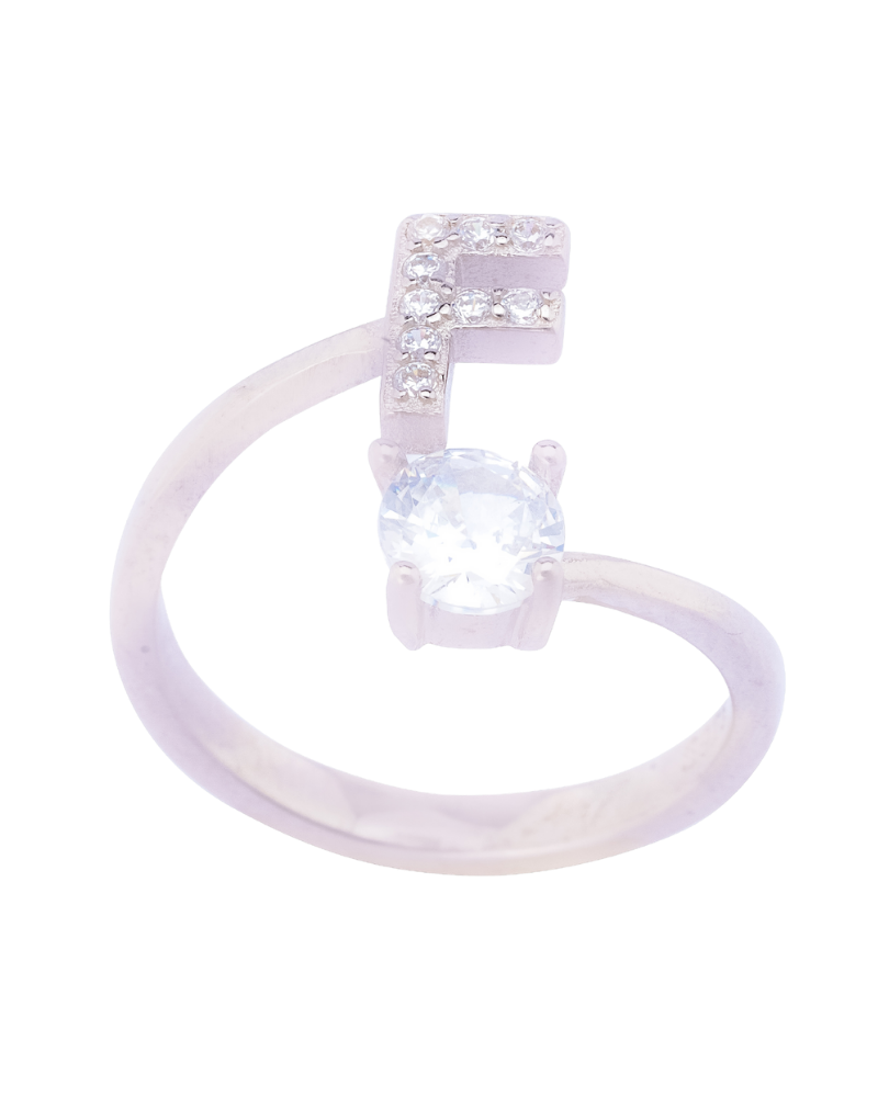 Silver Skin-Friendly Ring