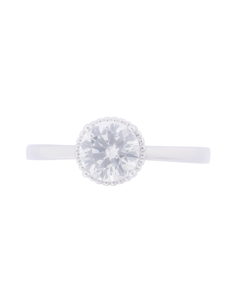 White Glow Ring
