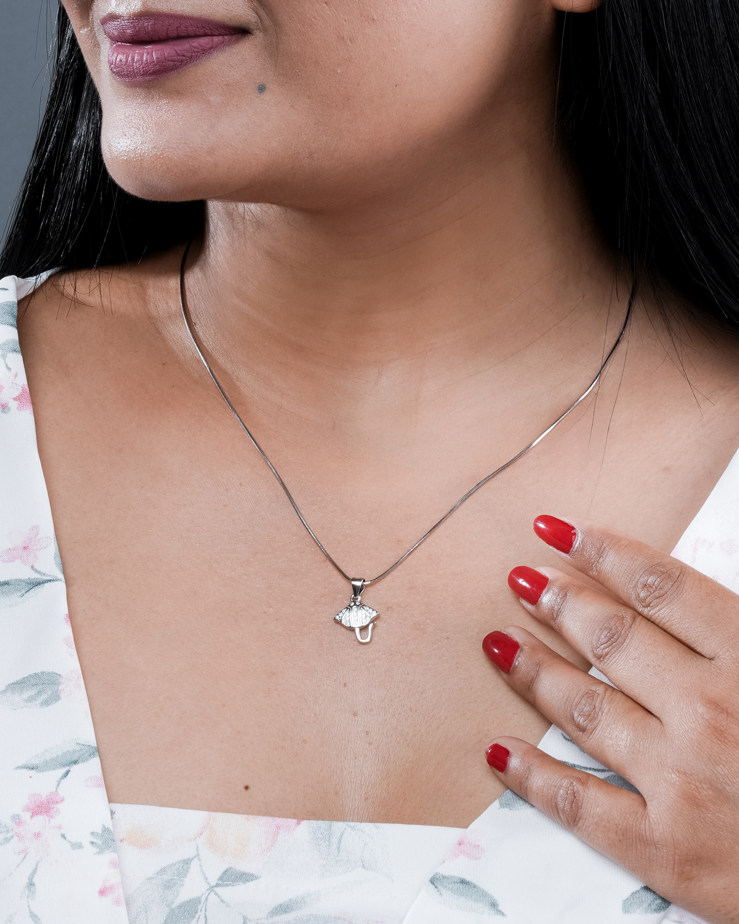 Starry Night Enamel Pendant