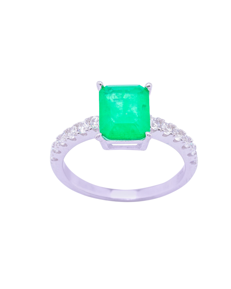 Green Stone Ring Desire