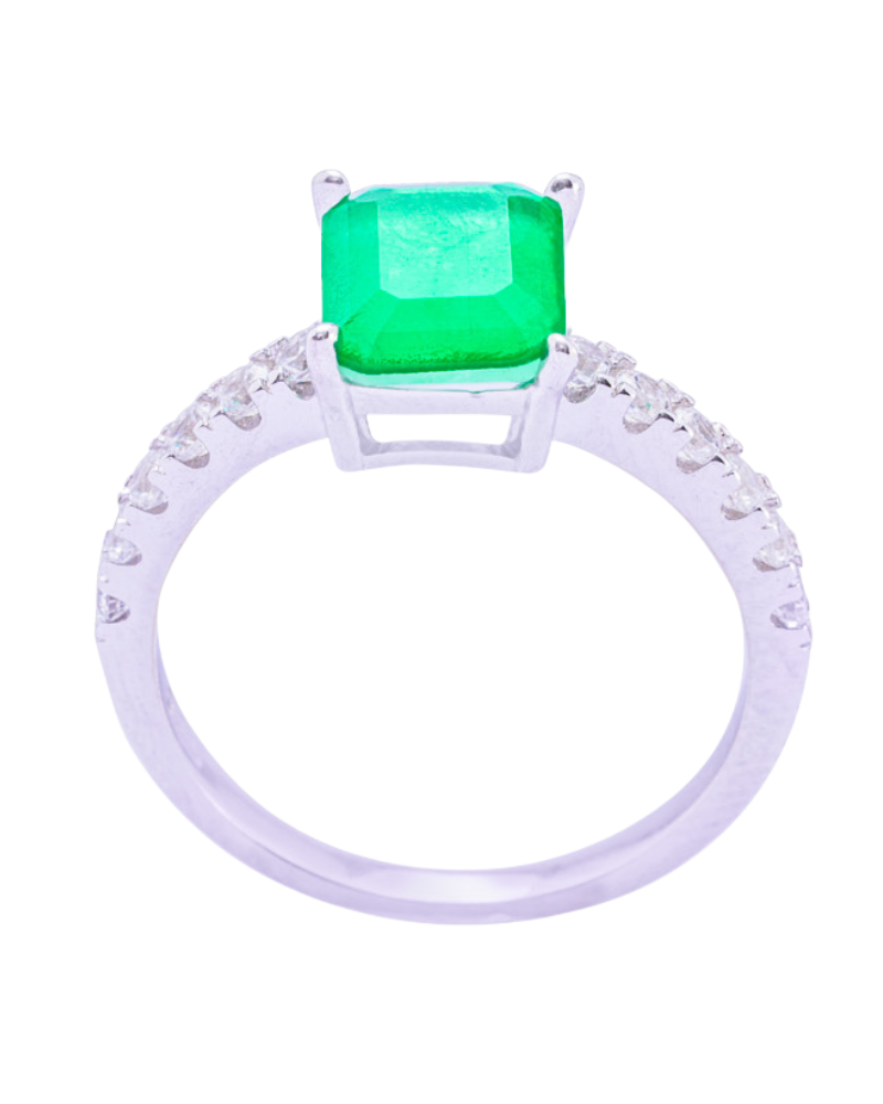 Green Stone Ring Desire