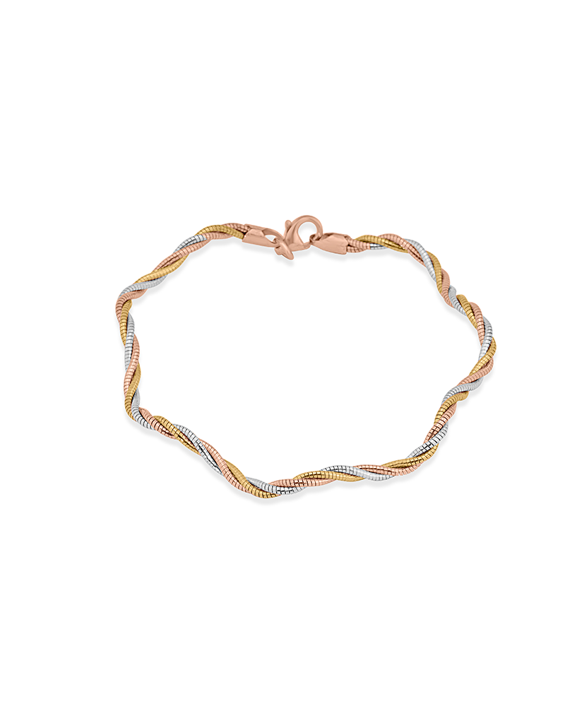 Luxe Gold & Silver Chain Bracelet