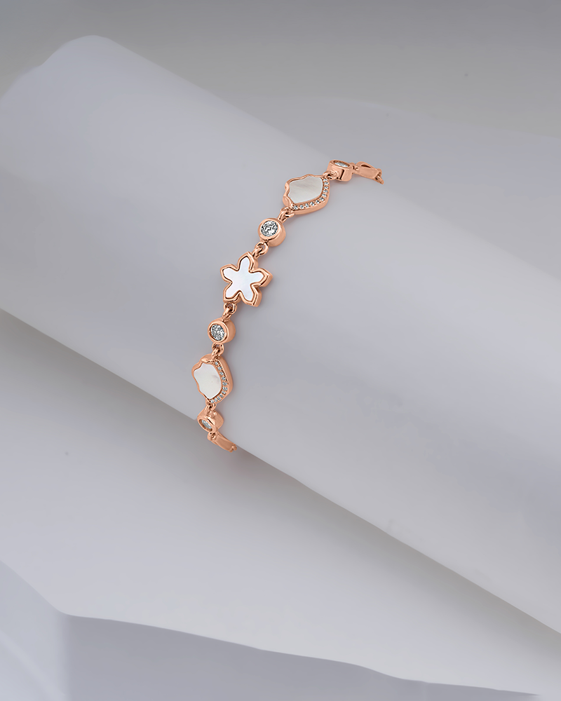 Celestial Charm Brass Bracelet