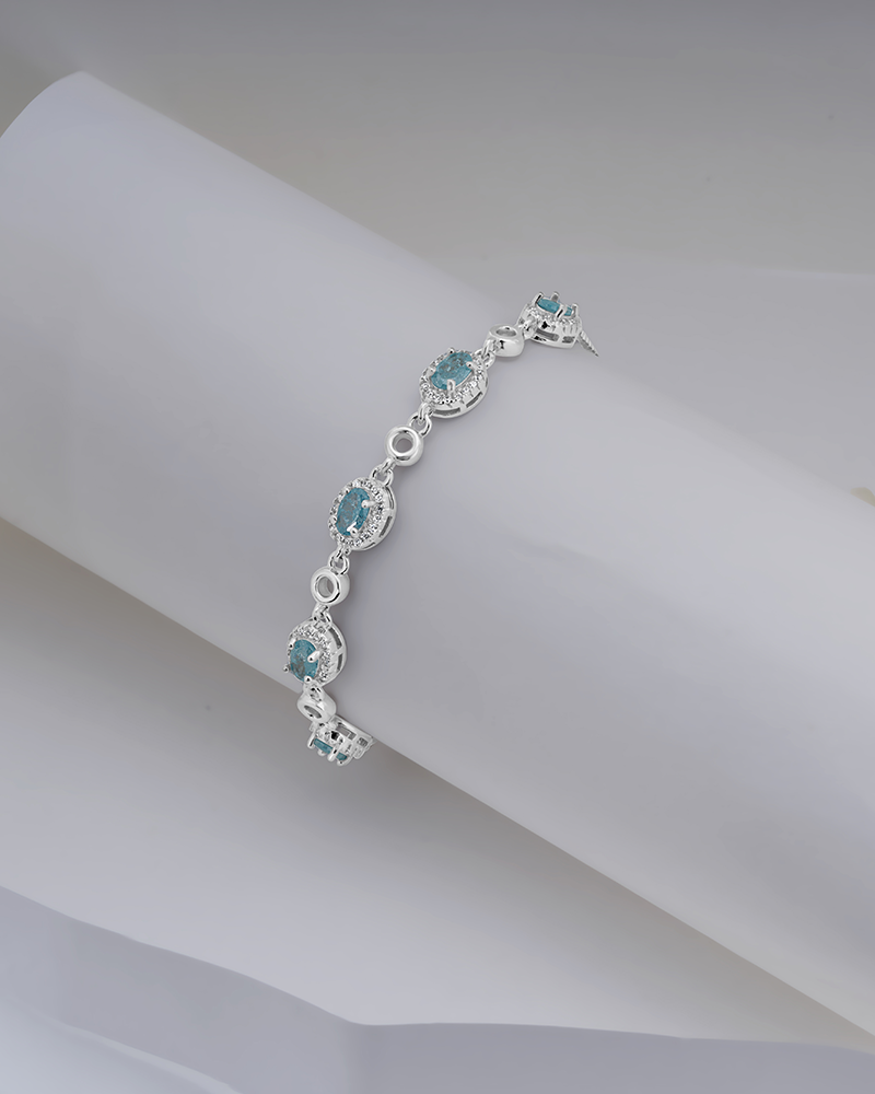 Sky Heart Charm Bracelet