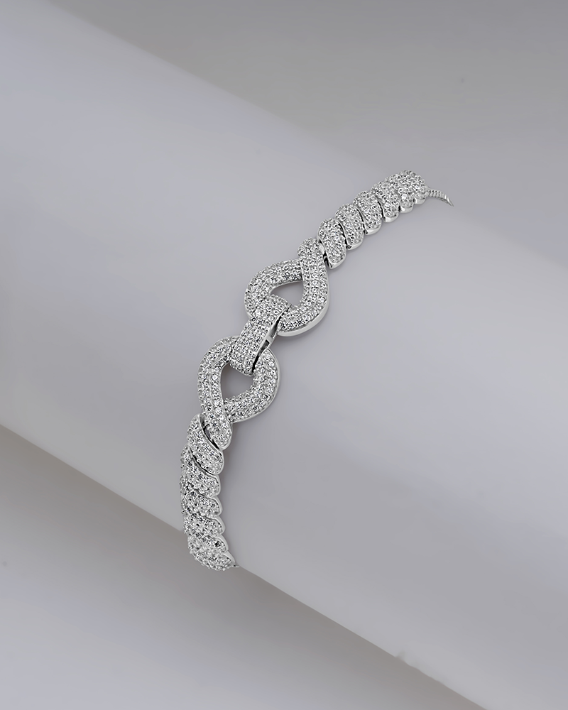 Brass Radiance Crystal Bracelet