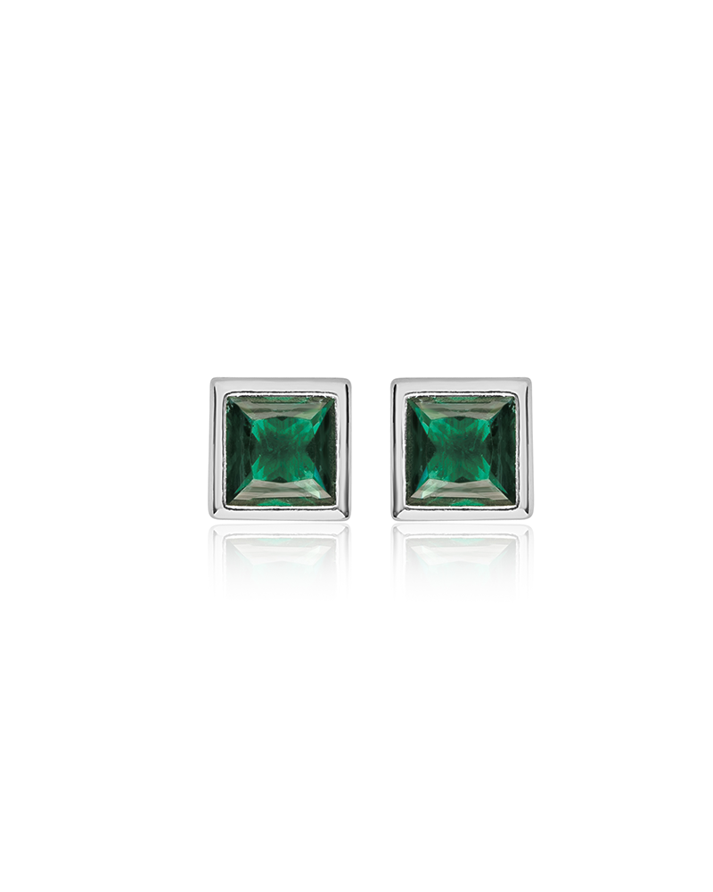 Jade Jewel Studs