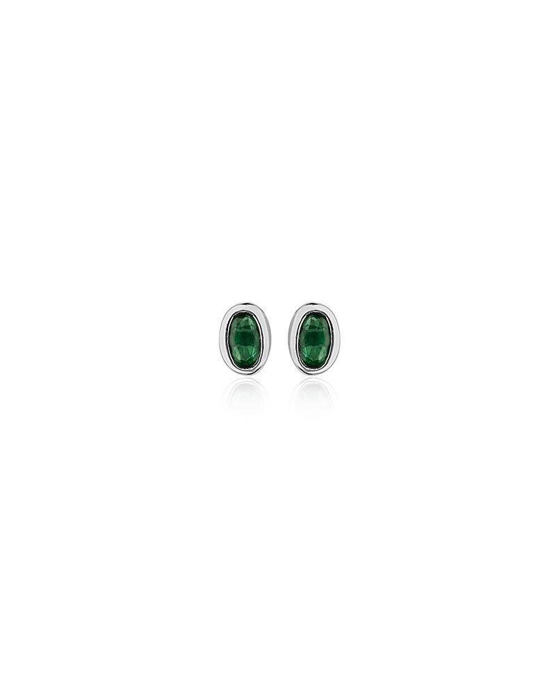 Jade Jewel Studs