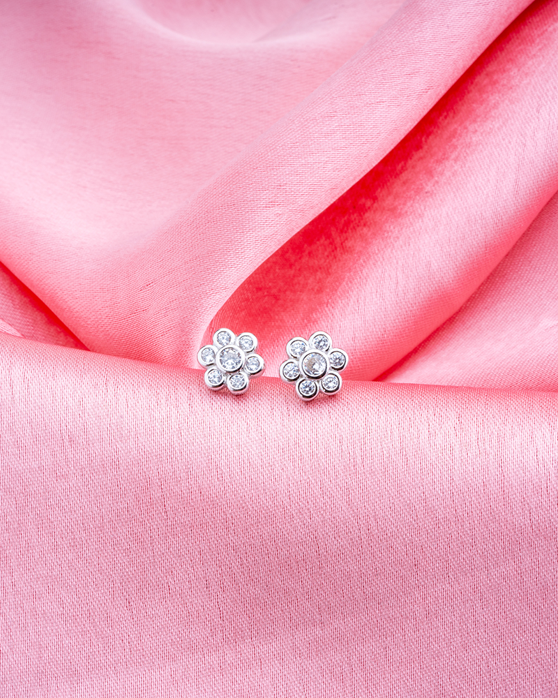 Bold Sterling Silver Studs