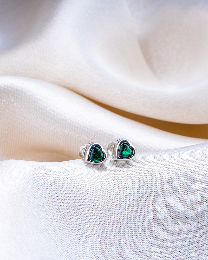 Jade Jewel Studs
