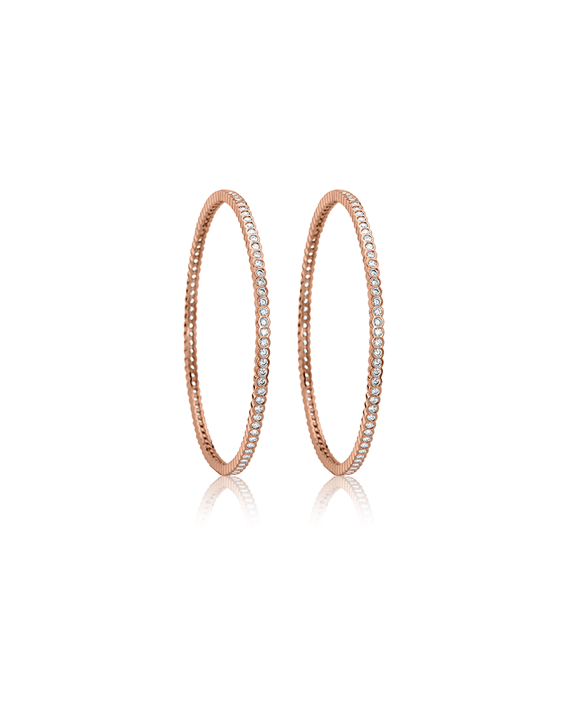 Rose Gold Stone Charm