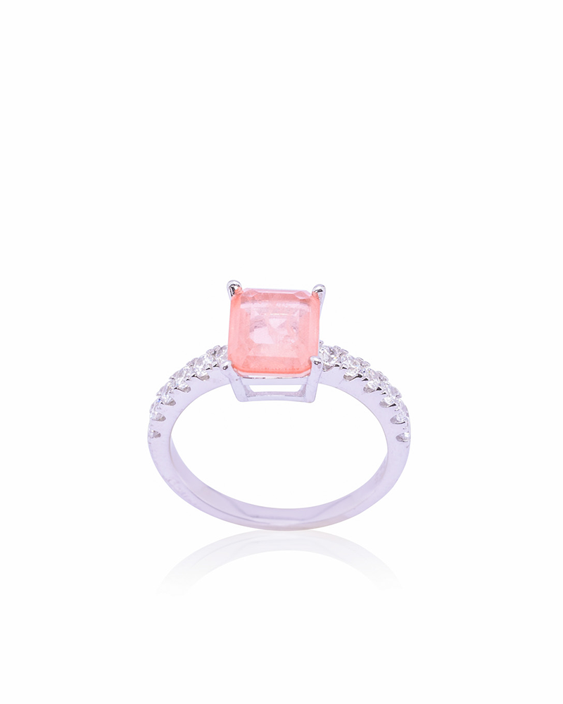 Peach Stone Ring Blossom