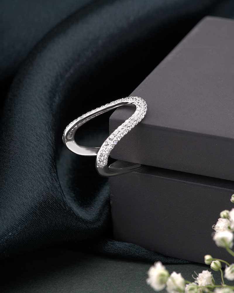 Silver Glamour Ring