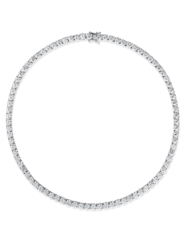 Adjustable Sterling Silver Necklace