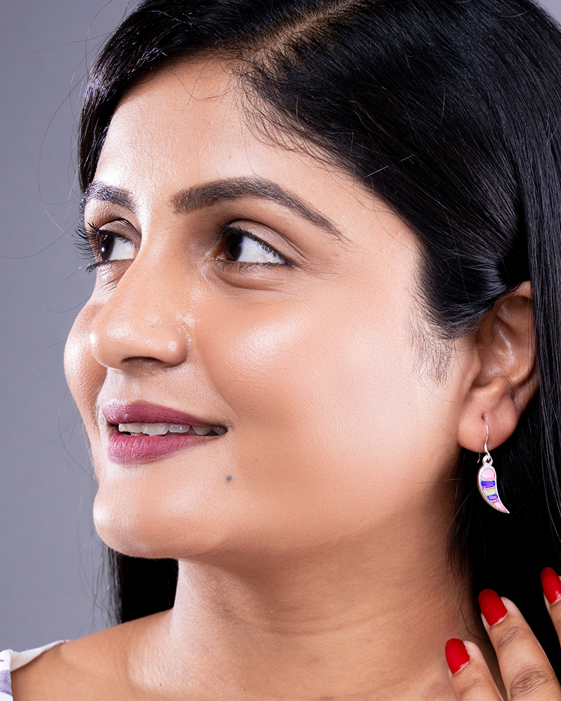 Elegant Statement Silver Studs