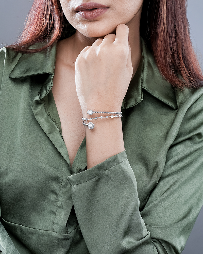 Crystal Glide Adjustable Bracelet