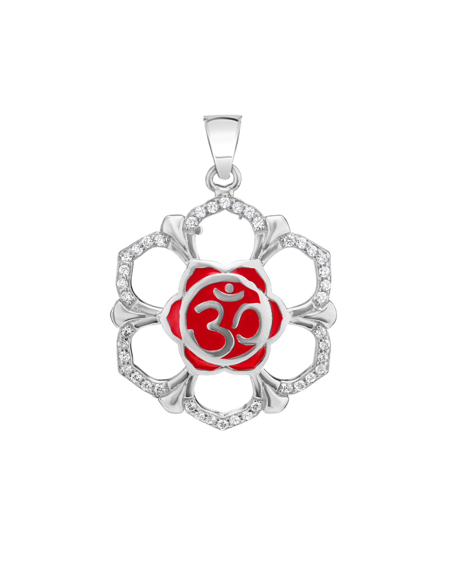 Intricate Filigree Pendant with Gemstone