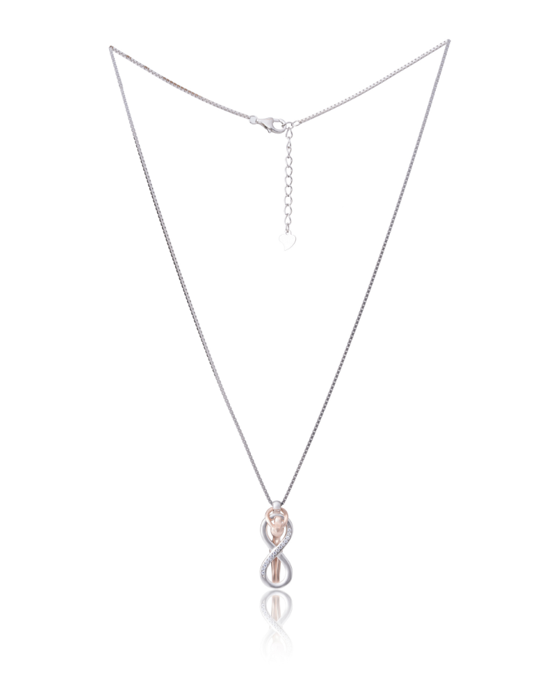 Silver Pendant Infinity