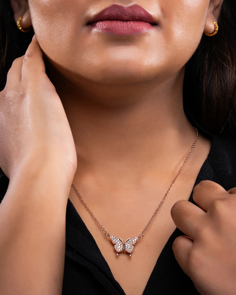 Rose Gold Pendant Bliss
