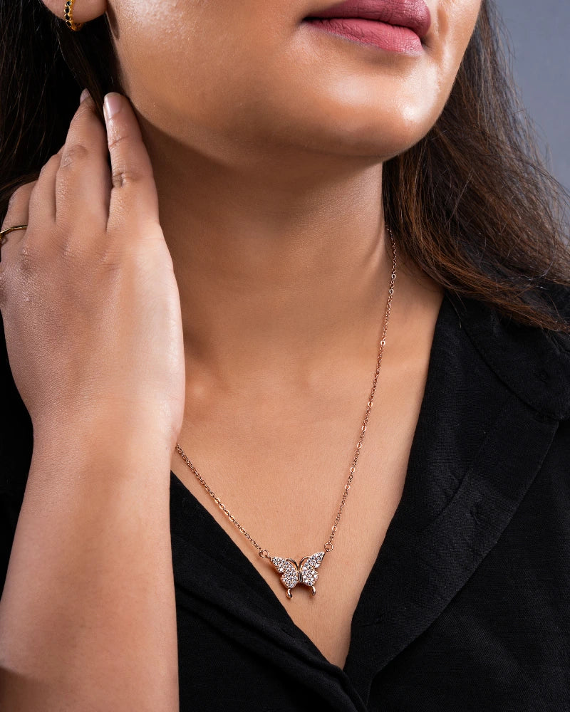 Rose Gold Pendant Bliss