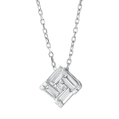Gold Captivating Diamond Pendant