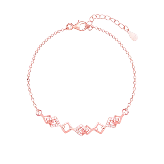 Chic Braided Silk Thread Bracelet