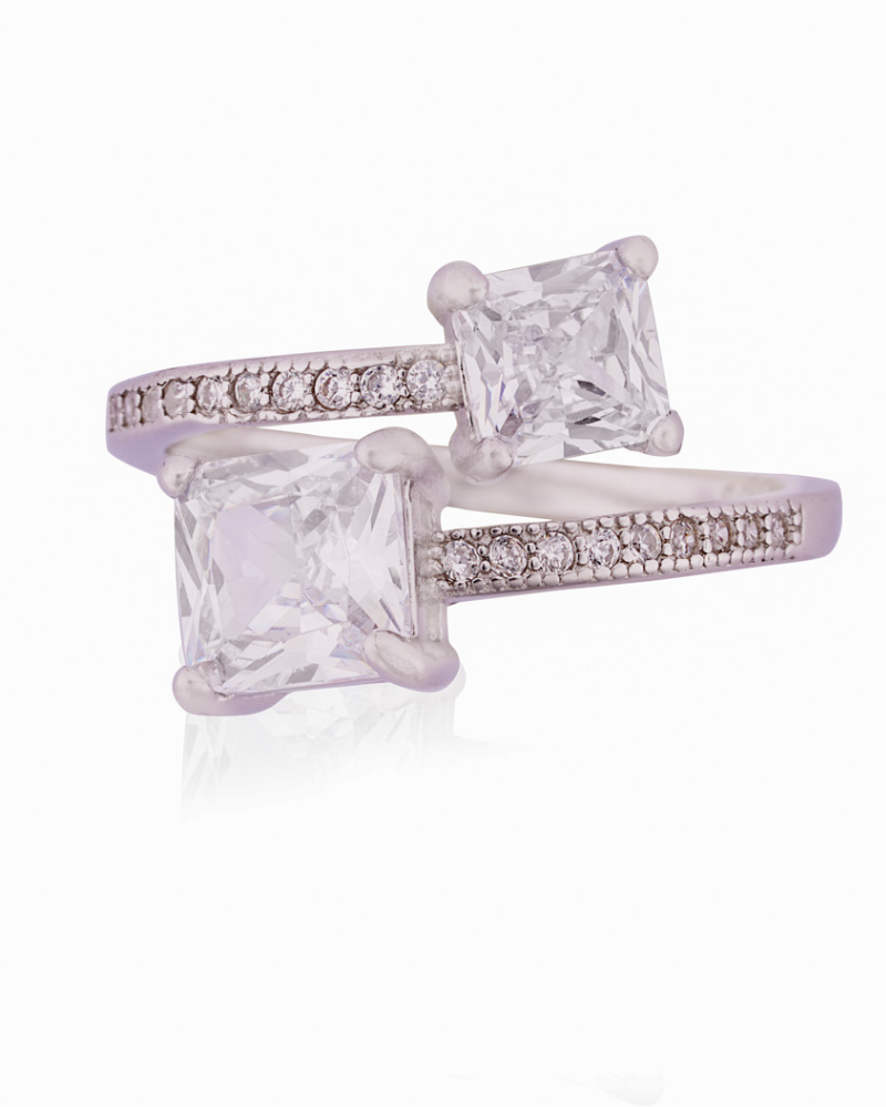 Adjustable Silver Fit Ring