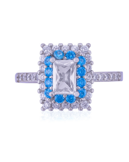 Silver Serenity Ring