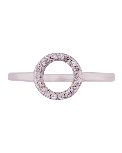Simplistic Charm Ring