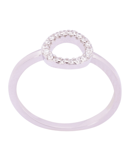 Simplistic Charm Ring