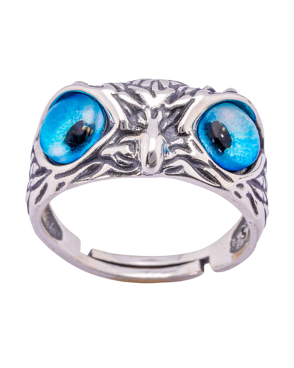 Orange Silver Ring
