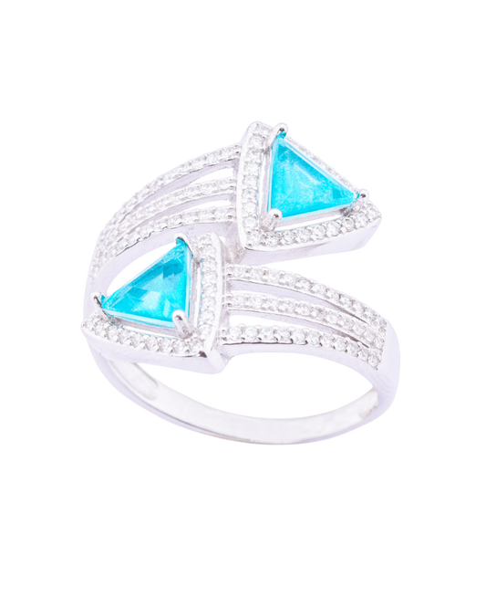 Silver Blue Radiance
