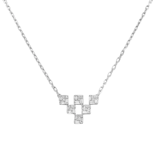 Gold Star Diamond Pendant