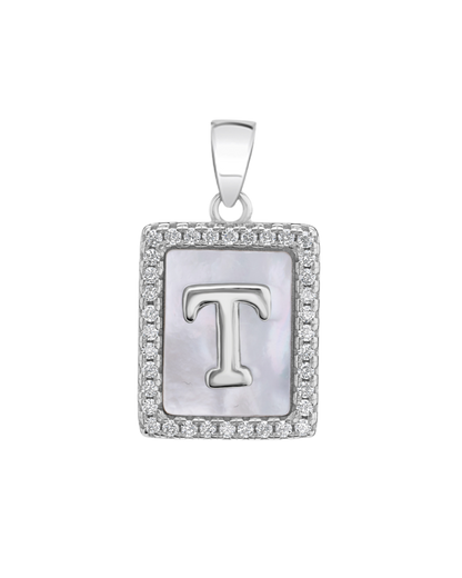 Floral Motif Crystal Pendant