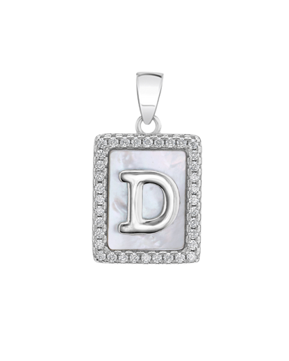 Floral Motif Crystal Pendant