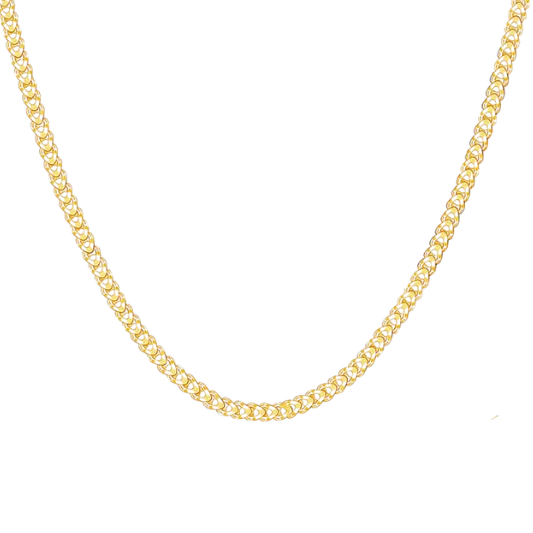 Delicate Diamond-Studded Chain Necklace