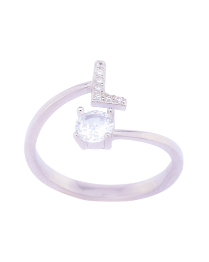 Silver Skin-Friendly Ring