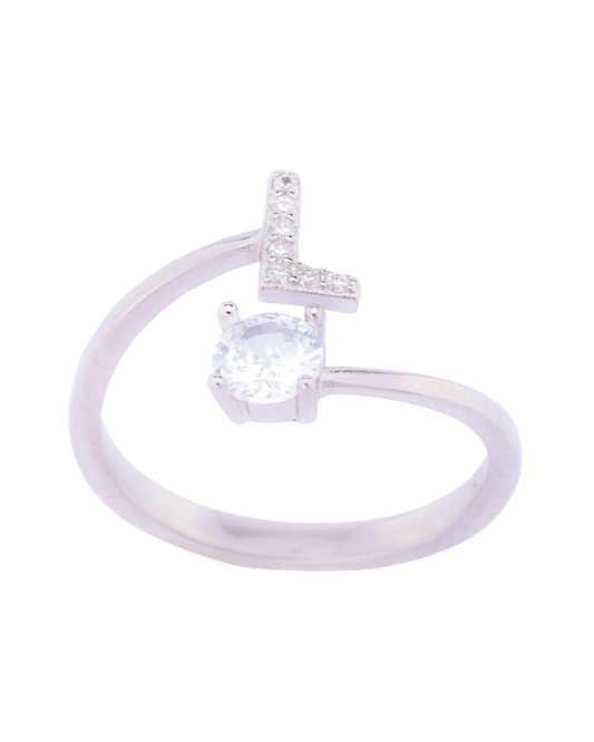 Silver Skin-Friendly Ring