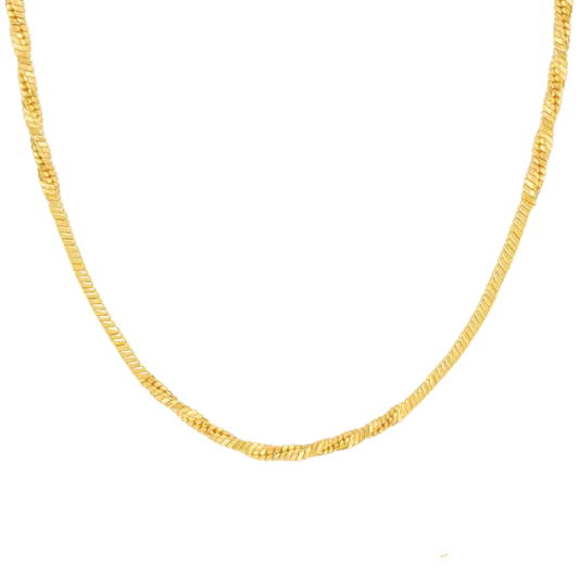 Minimalist Sterling Silver Snake Chain