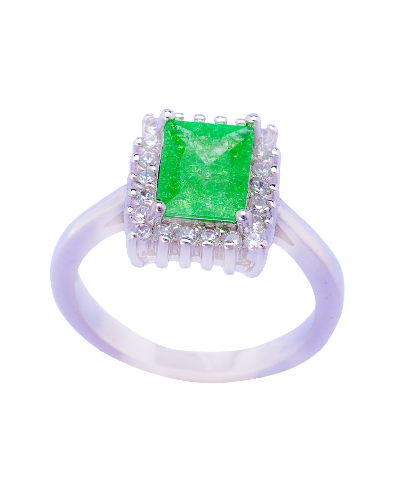 Green Stone Ring