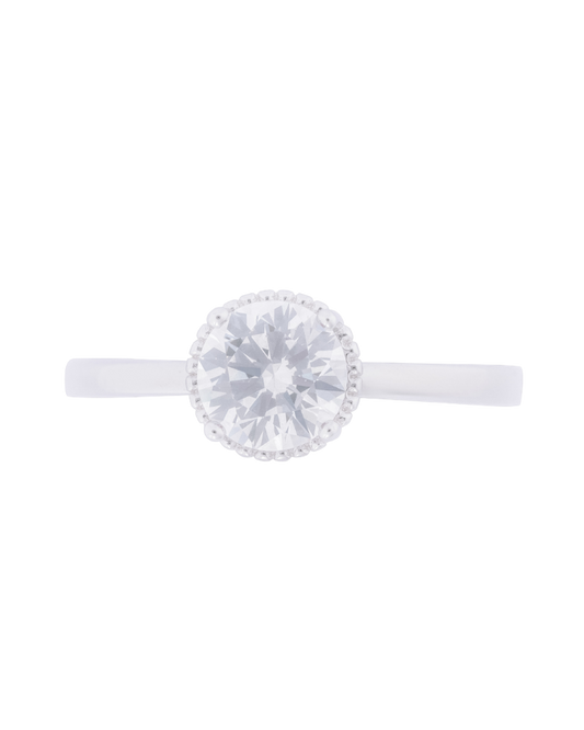 White Glow Ring