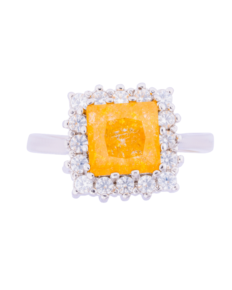 Yellow Gemstone Ring